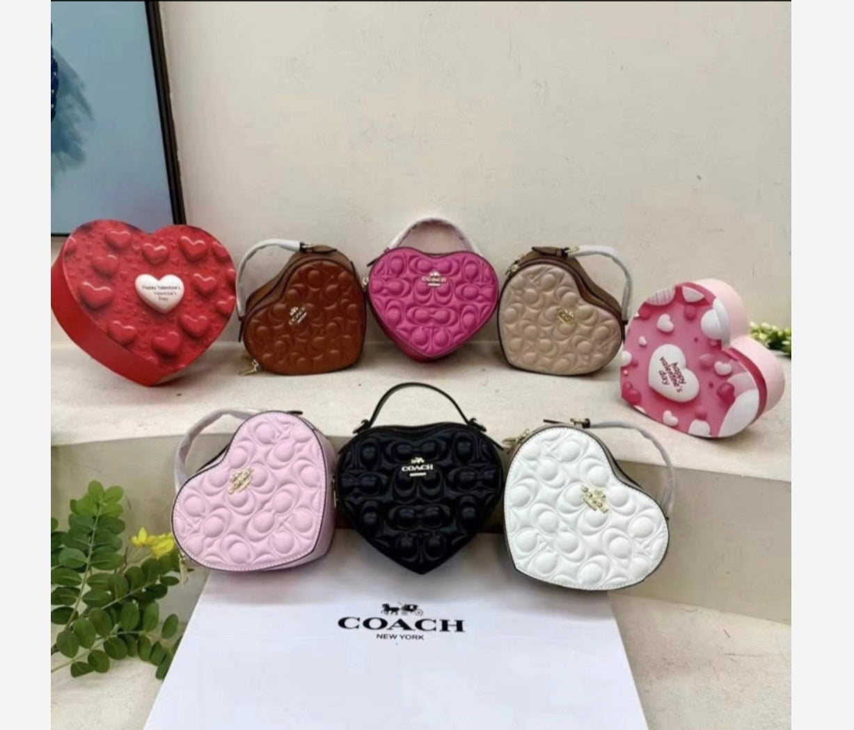 Heart-Shaped Crossbody Purse - Designer-Inspired